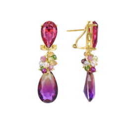 Pendientes Luxenter Arus plata 925 dorada