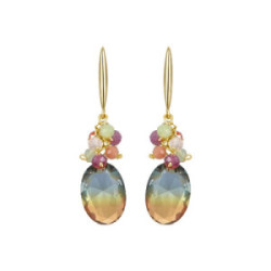 Pendientes Luxenter Nemiz plata 925 dorada