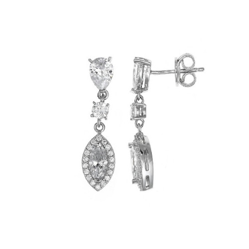 Pendientes Salvatore plata 925