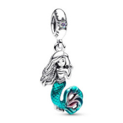 Abalorio Pandora Moments plata 925 Ariel de La Sirenita de Disney