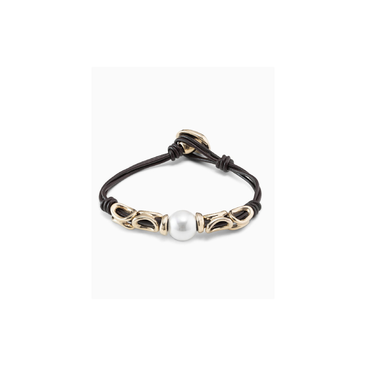 Pulsera Unode50 Bond dorado