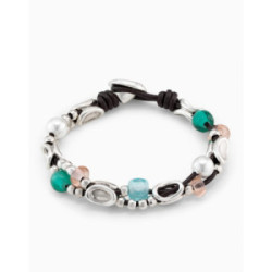 Pulsera Unode50 Charming plateada