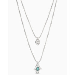 Collar Unode 50 Values plateado