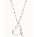 Collar Unode50 Matching plateado
