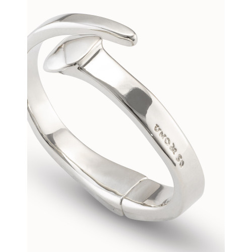 Pulsera Unode50 New Nail plateado