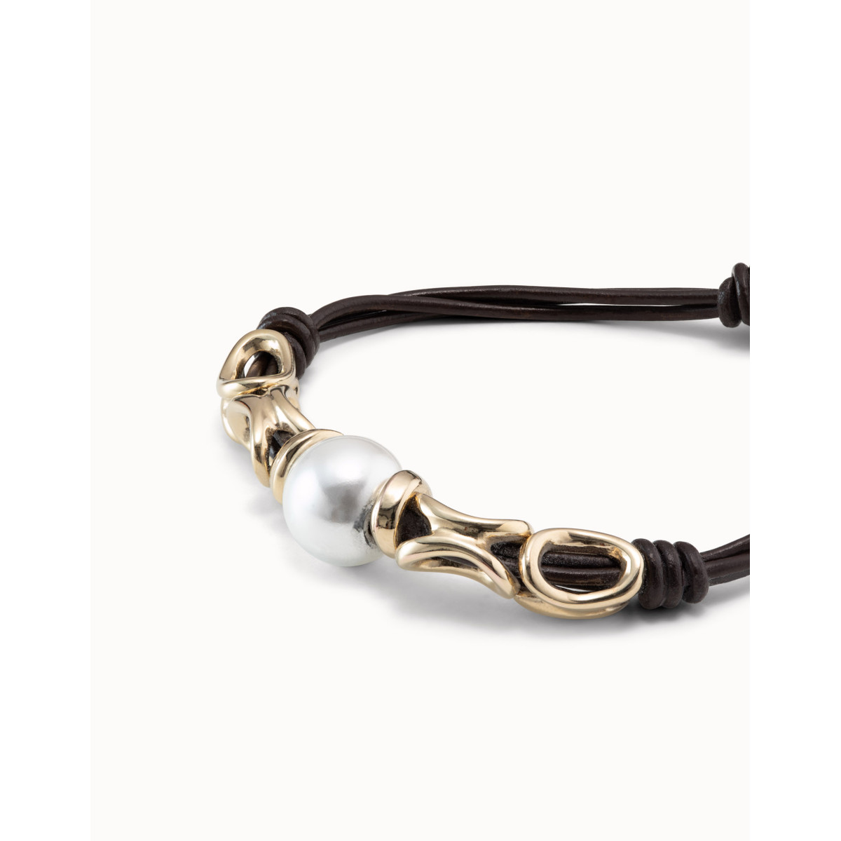 Pulsera Unode50 Bond dorado