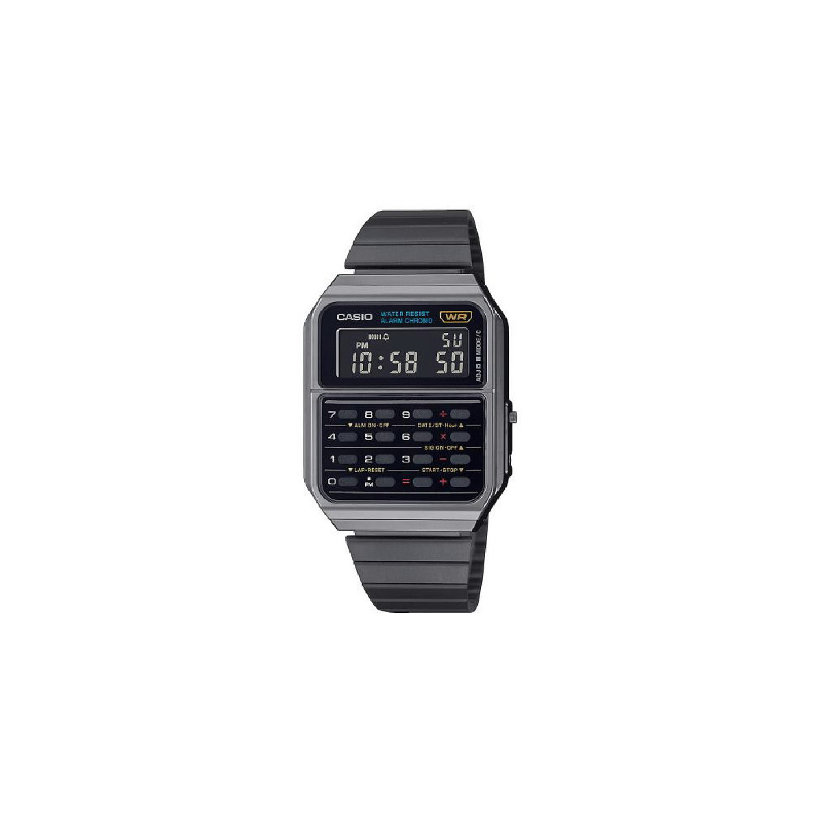 Reloj Casio Vintage Calculadora Black