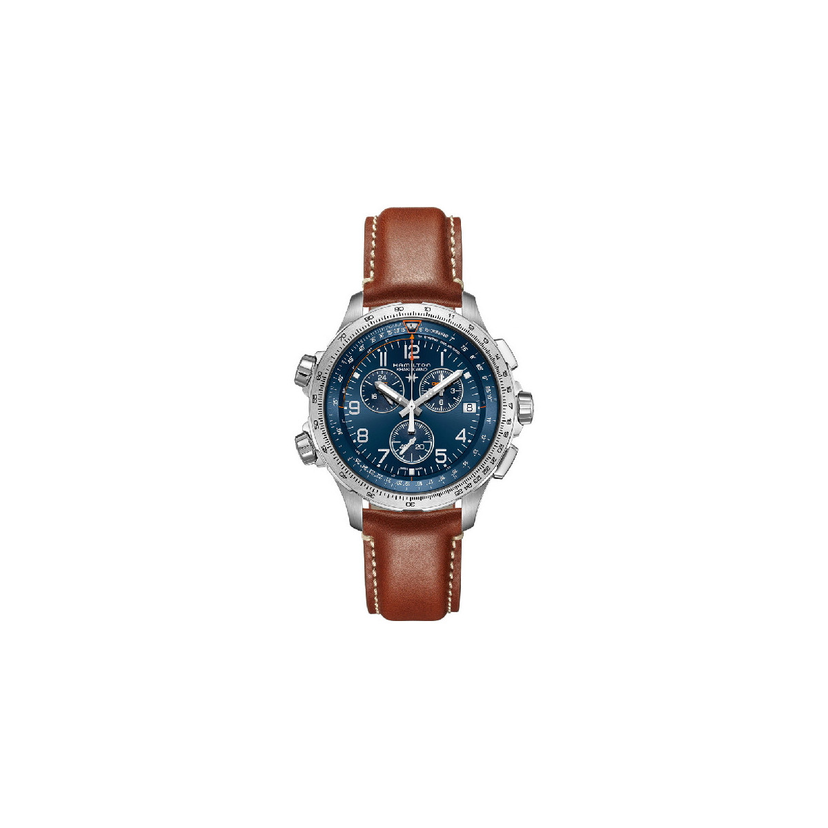 Reloj Hamilton Aviation H77922541 Khaki X-Wind GMT