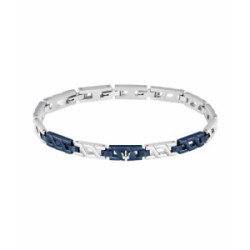 Pulsera Maserati BR IP azul