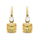 Pendientes Luxenter Askuo plata dorada 925