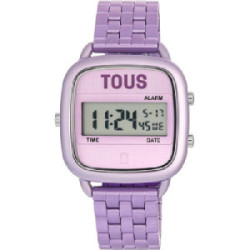 Reloj Tous D-Logo aluminio rosa