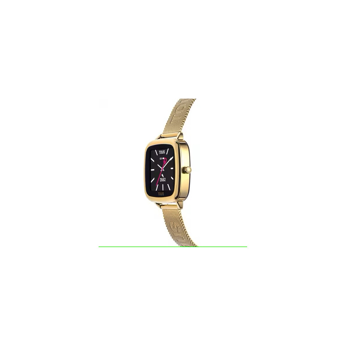 Reloj smartwatch Tous  D-Connect con brazalete de acero IPG dorado