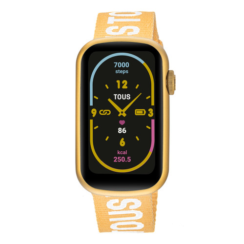 Reloj Tous T-Band Smart aluminio dorado