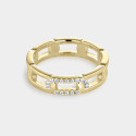 Anillo Itemporality plata 925 dorada talla 14