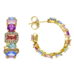 Pendientes Luxenter Ingre plata dorada 925