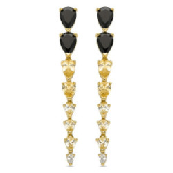 Pendientes Luxenter Linfa plata 925 dorada