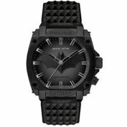 Reloj Police Forever Batman Full Black Strap Edición Limitada