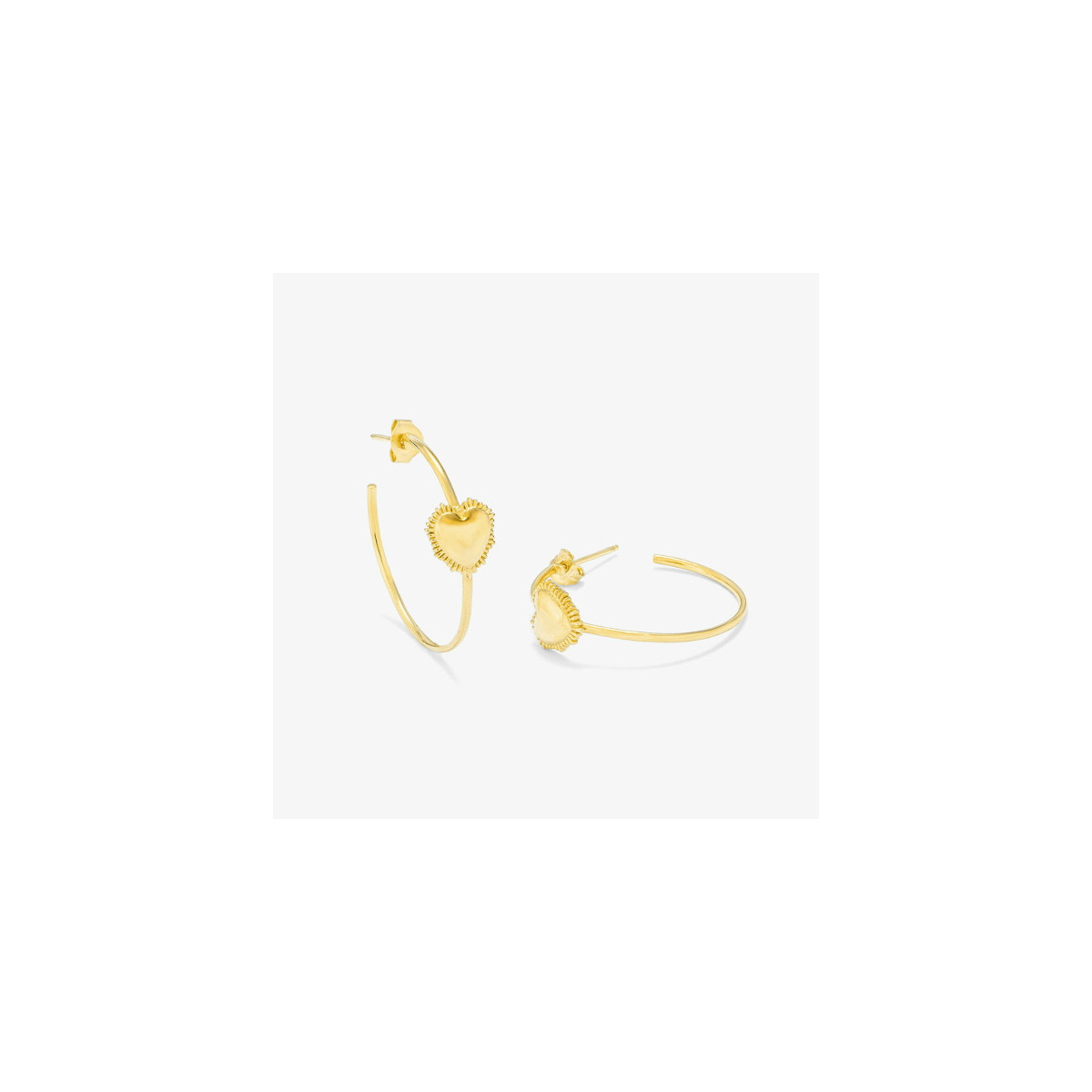 Aros Radiant Medianos Gold SAGRADO CORAZON