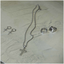 Anillo Radiant sello Hombre acero Shine talla 22