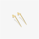 Pendientes Radiant plata 925 dorada Punk.