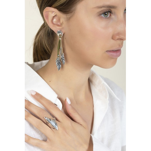 Anillo Ciclón Libertad talla 18