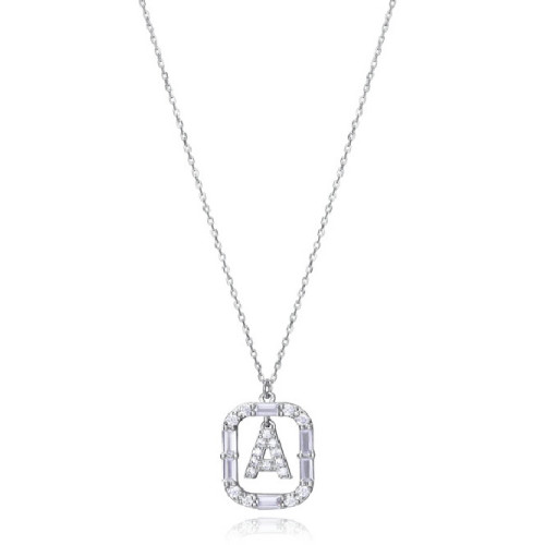 Gargantilla Viceroy Letra A plata 925