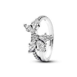 Anillo Pandora Herbario Brillante Asimétrico plata 925 talla 58