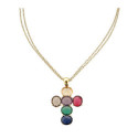 Collar Durán Excuse con cruz plata 925 dorada
