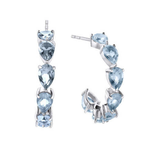 Pendientes Durán Exquse Capri plata 925