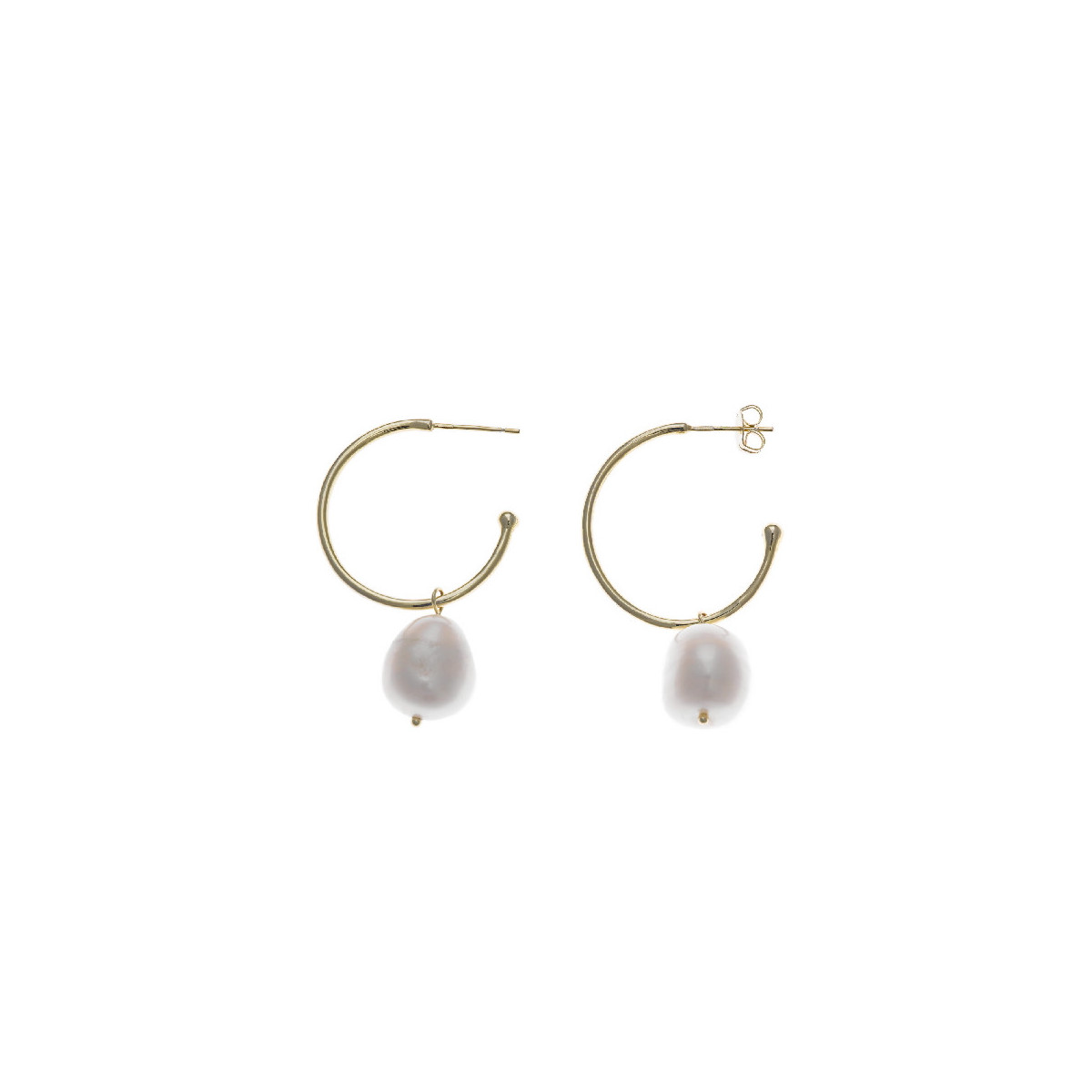 Pendientes Salvatore plata 925 dorada