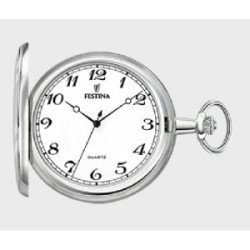 Reloj de bolsillo Festina con tapa y leontina