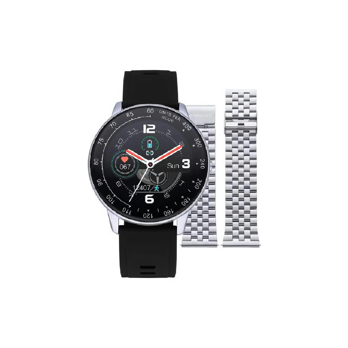 Reloj Radiant Smartwatch Timer Square unisex