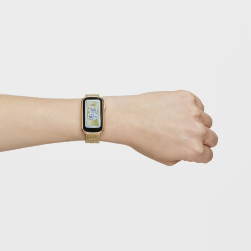 Reloj Tous T-band smartwatch con brazalete acero IPG dorado y caja de aluminio en color IPG dorado