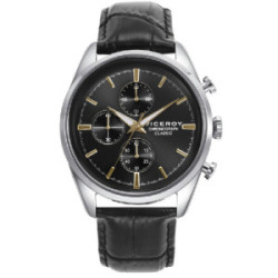 Reloj Viceroy Crono colección Classic para hombre con esfera negro grafito