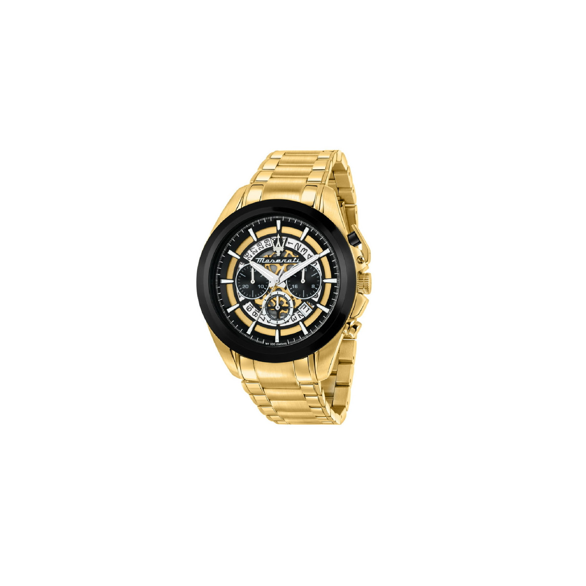 Reloj Maserati Traguardo 45mm Crono Black