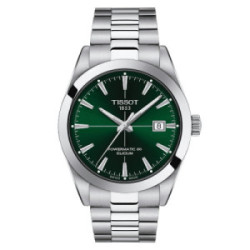 Reloj Tissot Gentleman Auto para caballero esfera verde