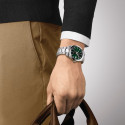 Reloj Tissot Gentleman Auto para caballero esfera verde