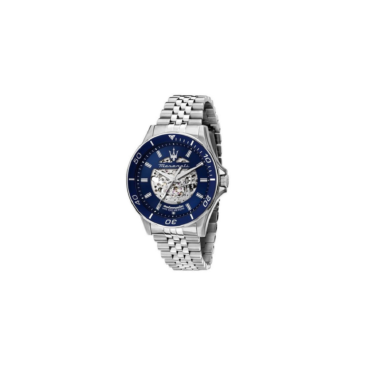 Reloj Maserati Sfidia 44mm Auto Blue Dial