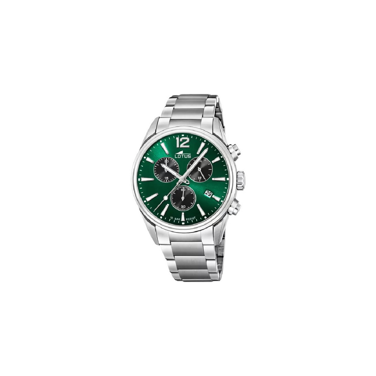 Reloj Lotus verde crono para hombre