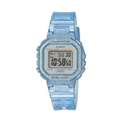 Reloj Casio Collection digital azul para mujer