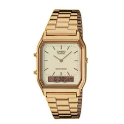Reloj Casio Edgy Collection Ana-Digi dorado para mujer