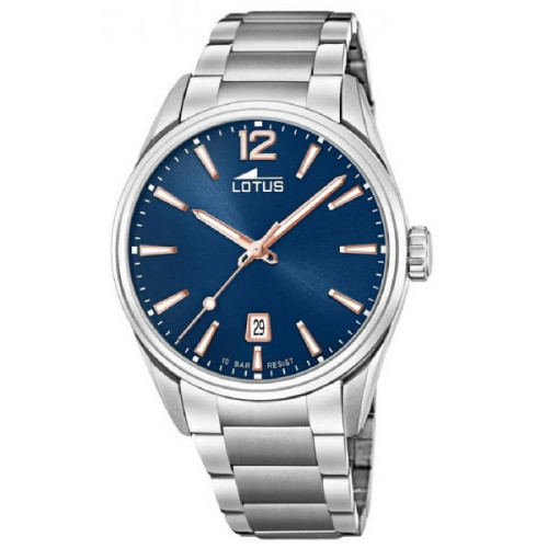 Reloj Lotus para hombre esfera azul