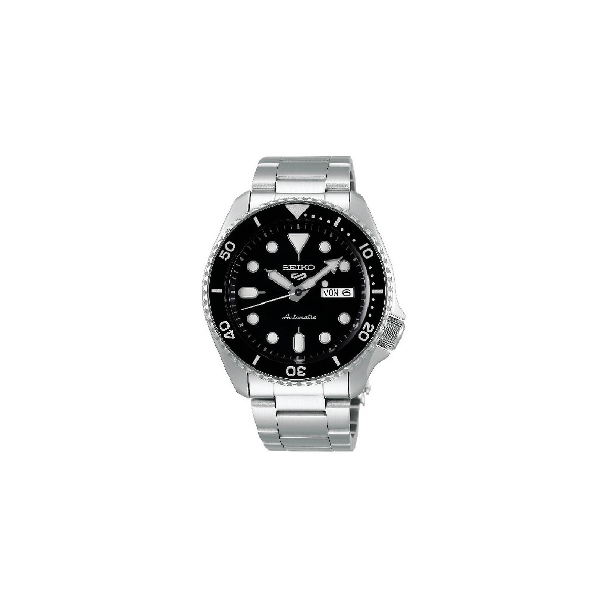 Reloj Seiko 5 Automatic esfera negra