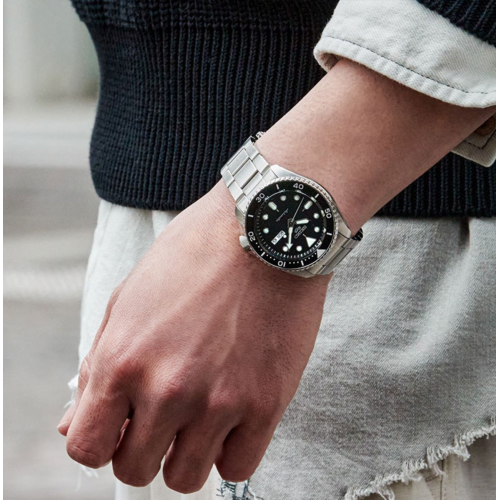 Reloj Seiko 5 Automatic esfera negra
