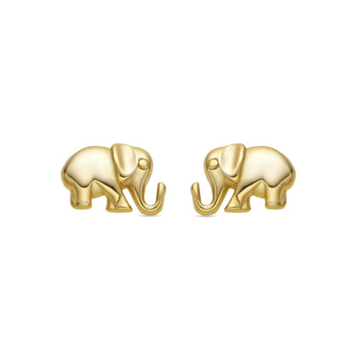 Pendientes Luxenter Ykuo plata 925 dorada