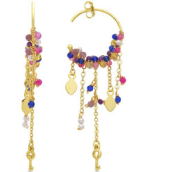 Pendientes Luxenter Busde plata 925 dorada