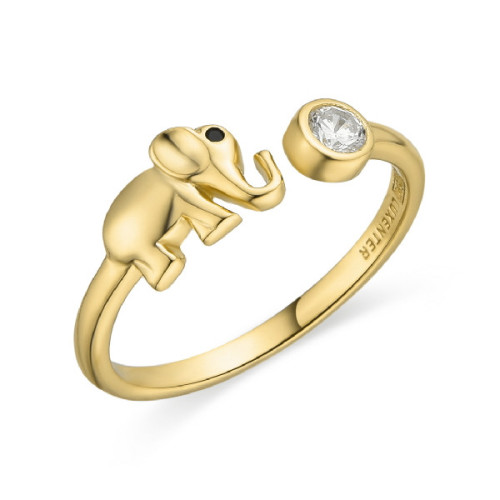 Anillo Luxenter Yabas plata 925 dorada