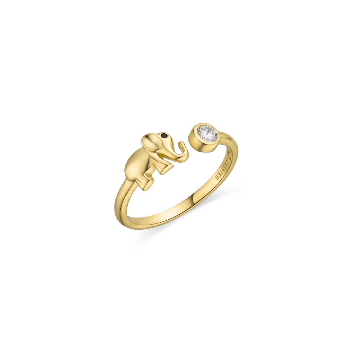 Anillo Luxenter Yabas plata 925 dorada