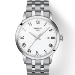 Reloj Tissot Classic Dream para hombre esfera blanca