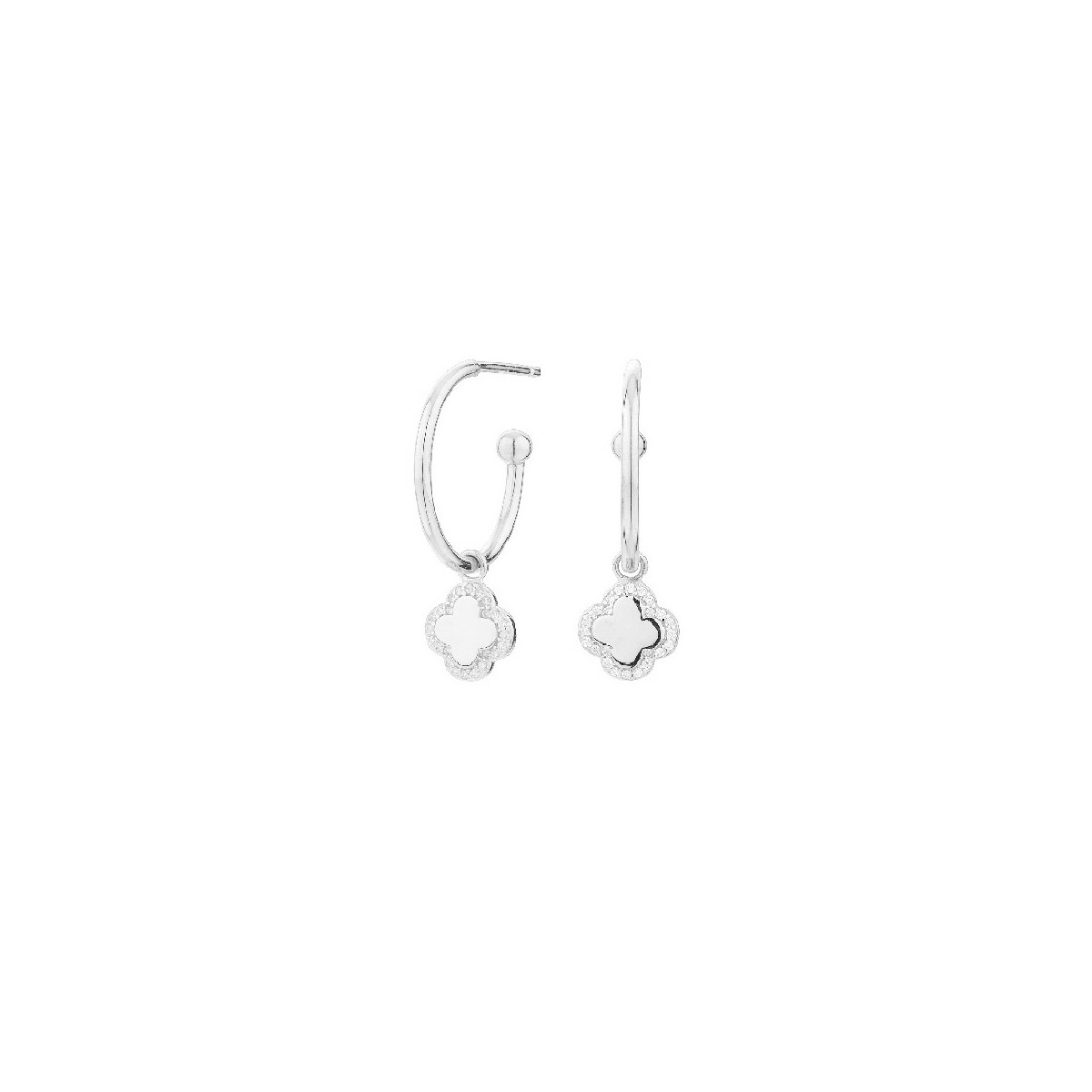Pendientes Itemporality Cube plata 925